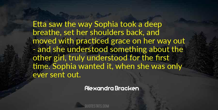 Girl Grace Quotes #1065141