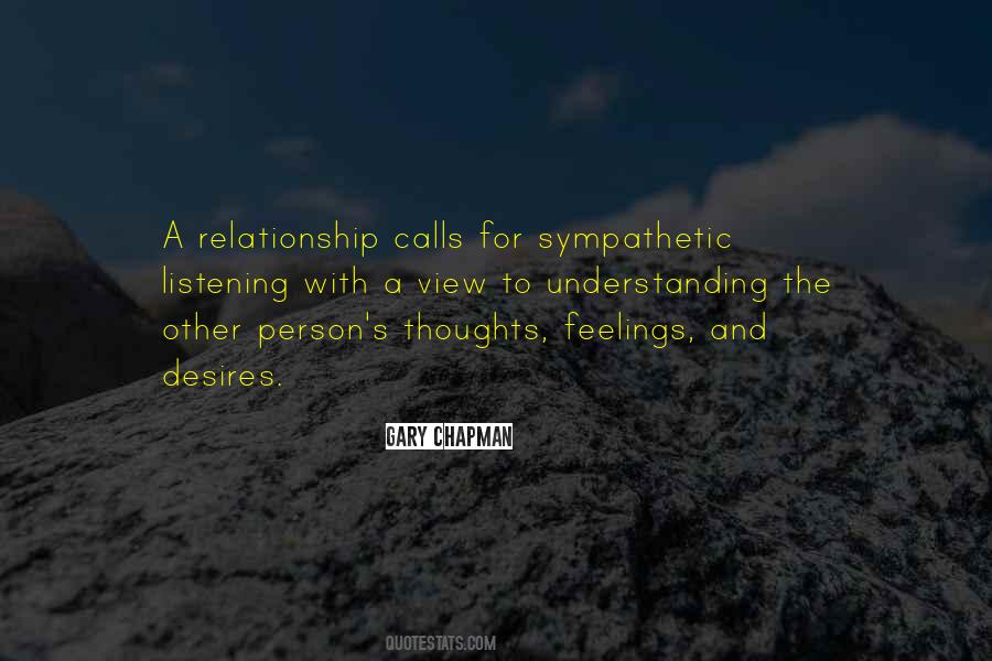 Relationship Understanding Quotes #1040109