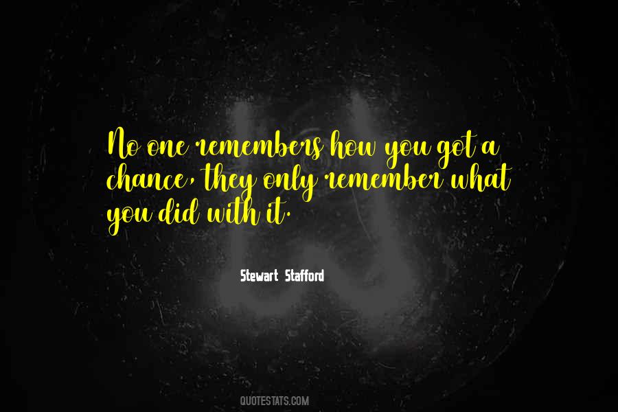 What Did You Learn Quotes #1445767