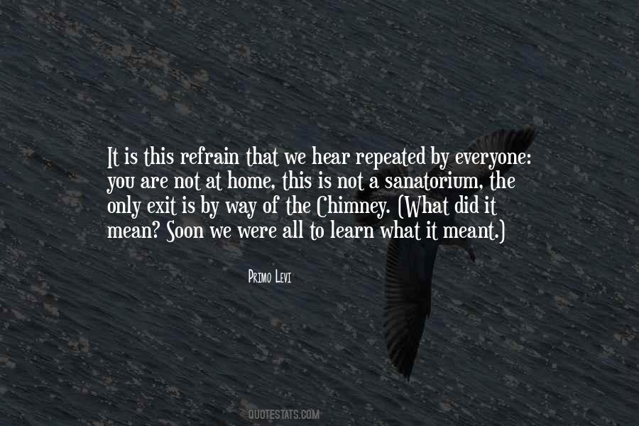 What Did You Learn Quotes #45078