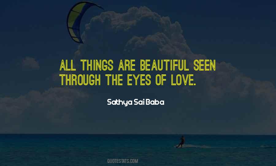 Things Are Beautiful Quotes #1850481