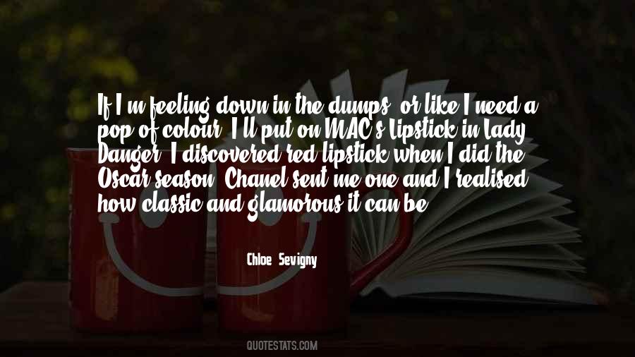Put On Lipstick Quotes #1444232