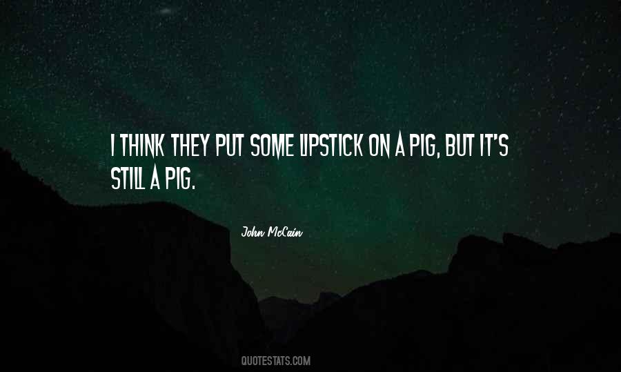 Put On Lipstick Quotes #1713016
