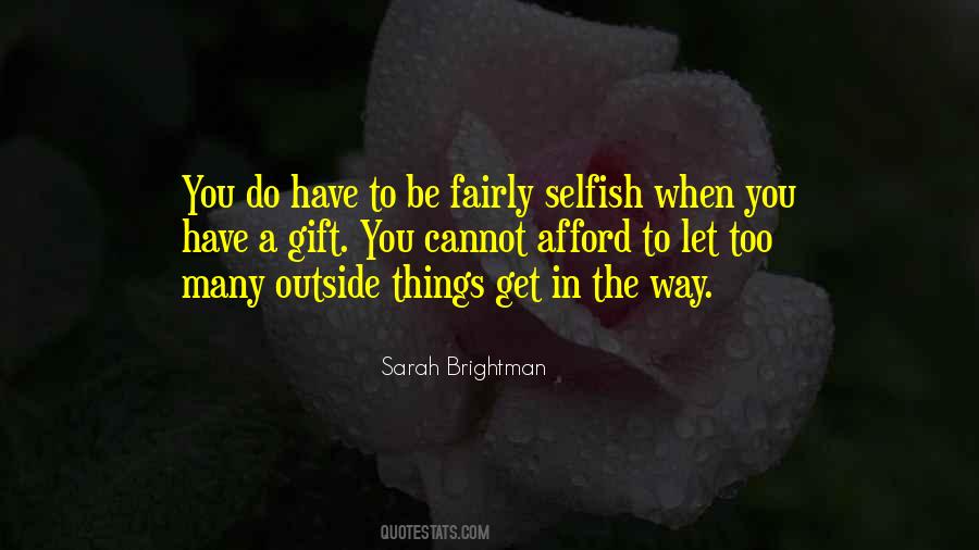 Selfish Ex Quotes #5730