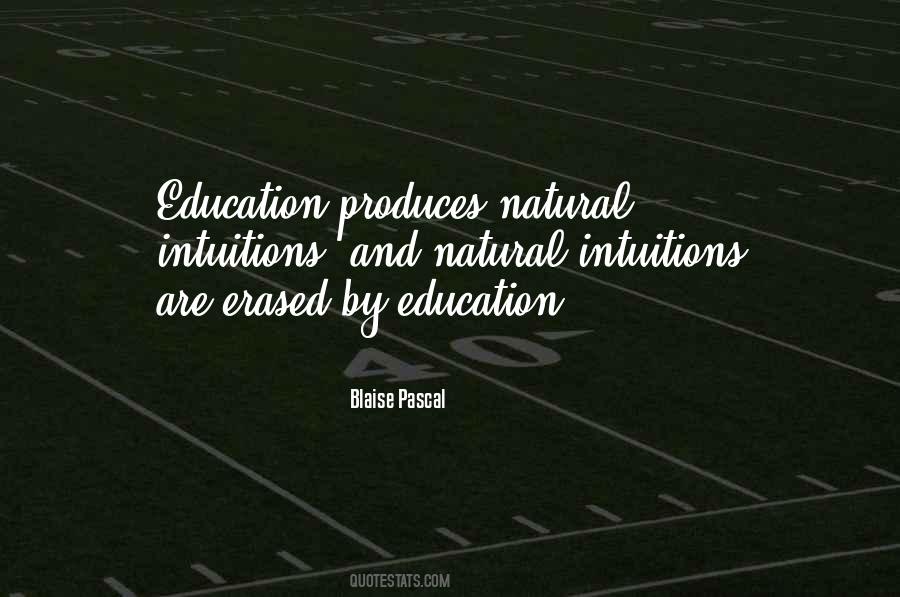Quotes About Intuitions #1539935