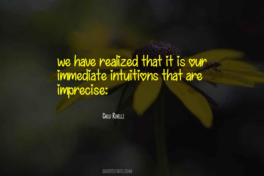 Quotes About Intuitions #294852