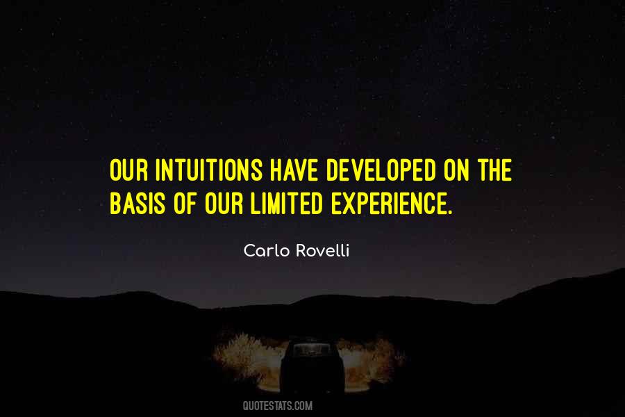 Quotes About Intuitions #57344