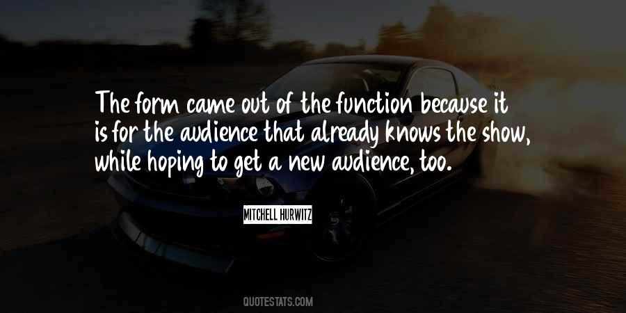 Form Function Quotes #1243434