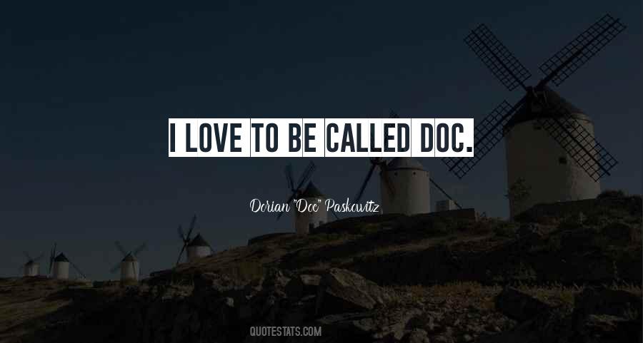 Doc Quotes #1034723