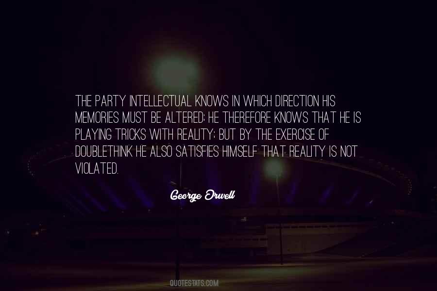 George Orwell Doublethink Quotes #243654