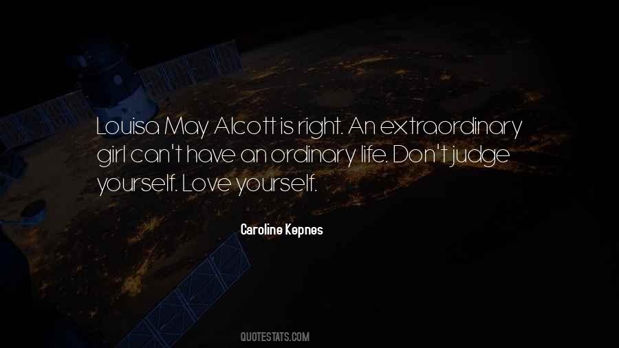 Louisa May Alcott Love Quotes #1714635