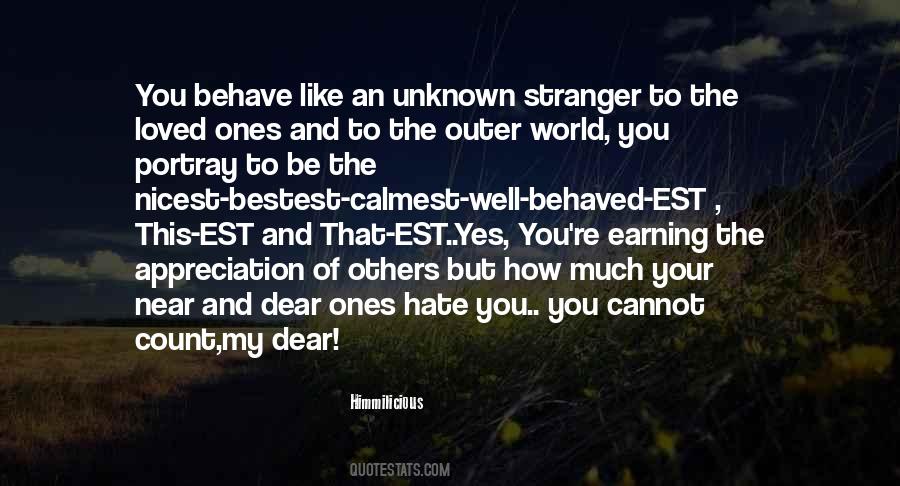 Quotes About Hate To Others #261829