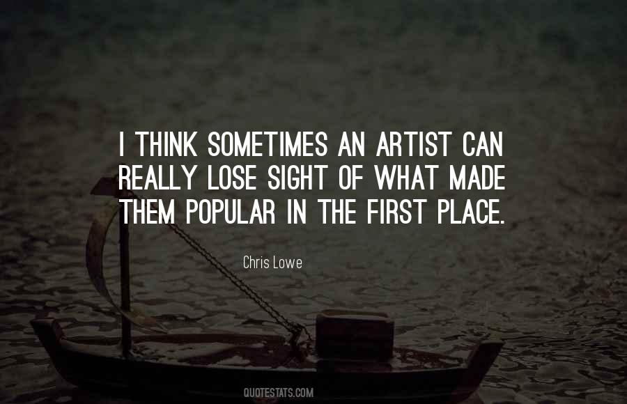 Popular Artist Quotes #24738