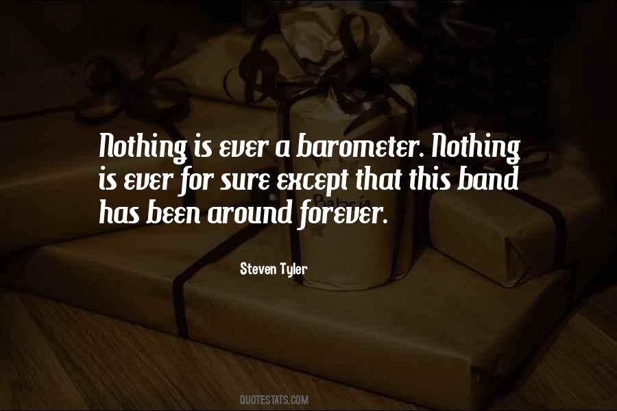 Nothing Is Ever For Sure Quotes #377651