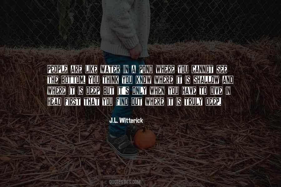 Water Pond Quotes #1839269