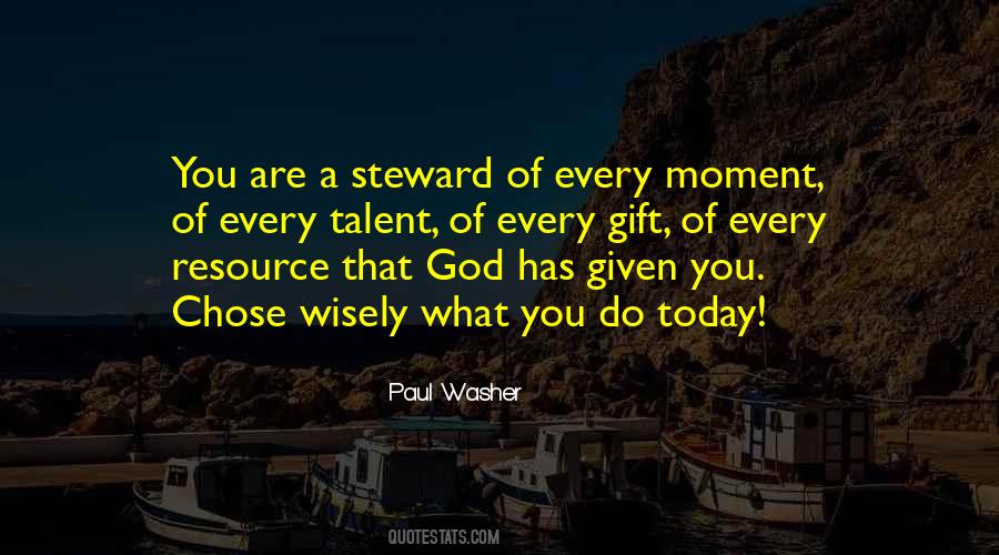 Gift Of Today Quotes #120651