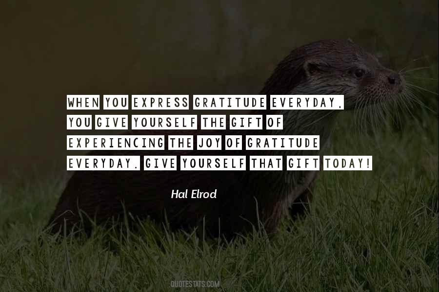 Gift Of Today Quotes #128524