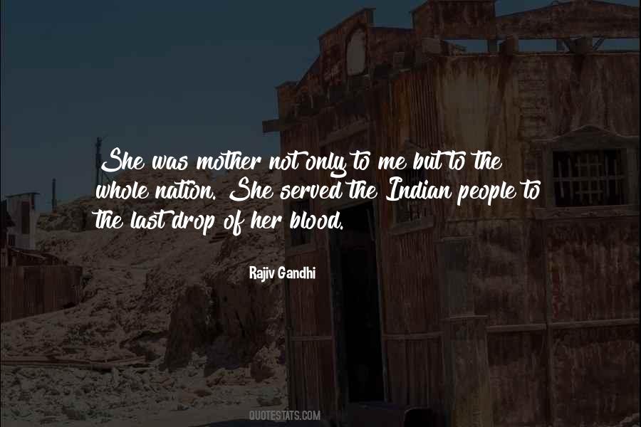 Indian Mother Quotes #1415228