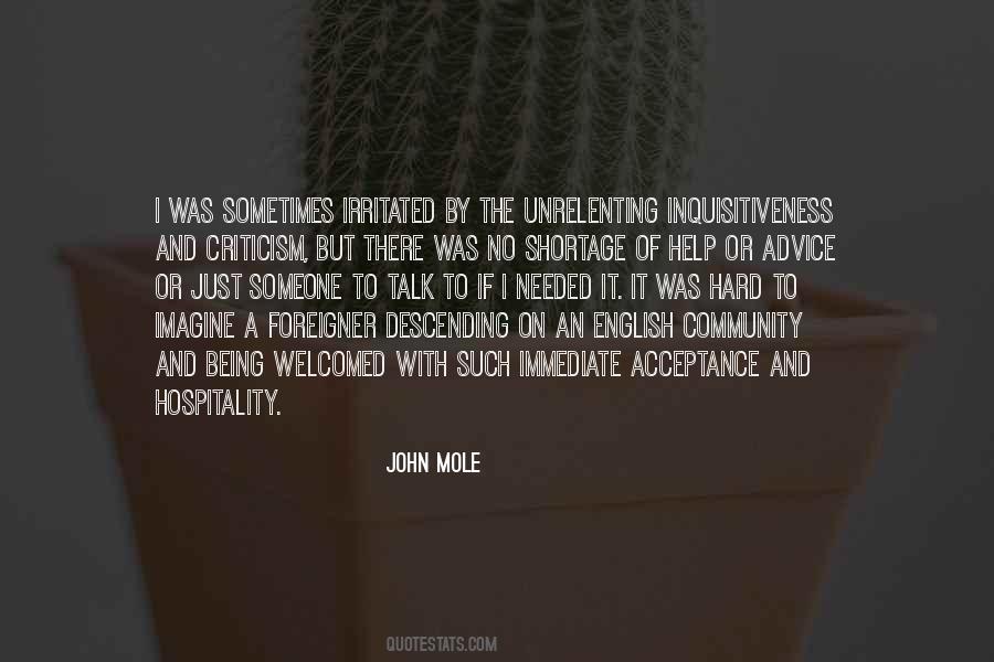 Being A Foreigner Quotes #1056736