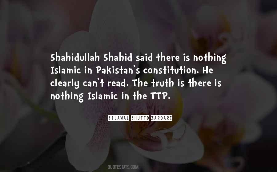 Islamic Truth Quotes #1780716