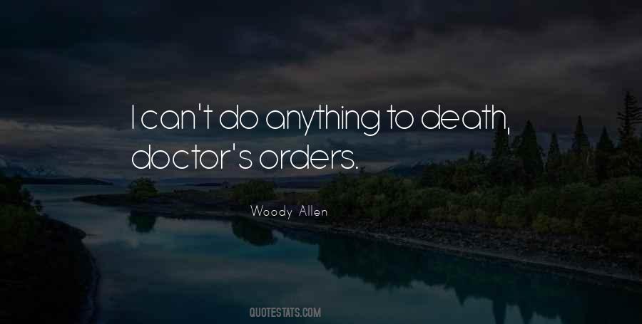 Doctor Orders Quotes #1682797