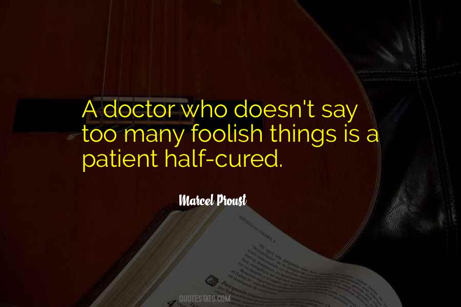 Doctor Patient Quotes #109701