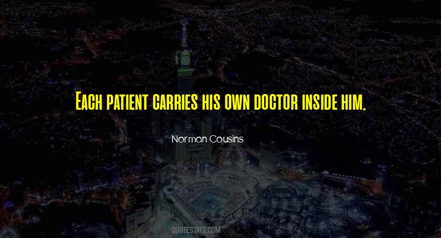 Doctor Patient Quotes #1442261