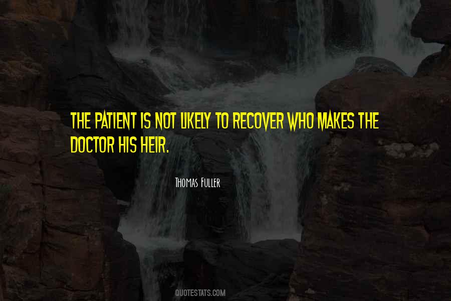 Doctor Patient Quotes #336085