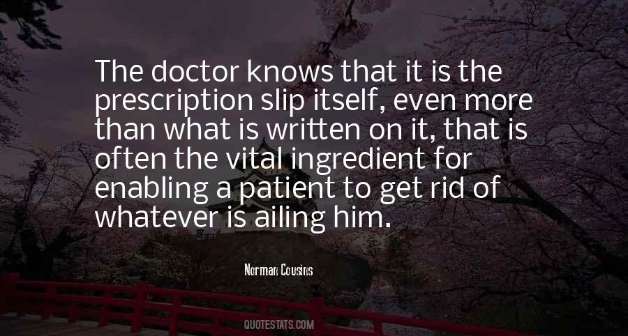Doctor Patient Quotes #468998