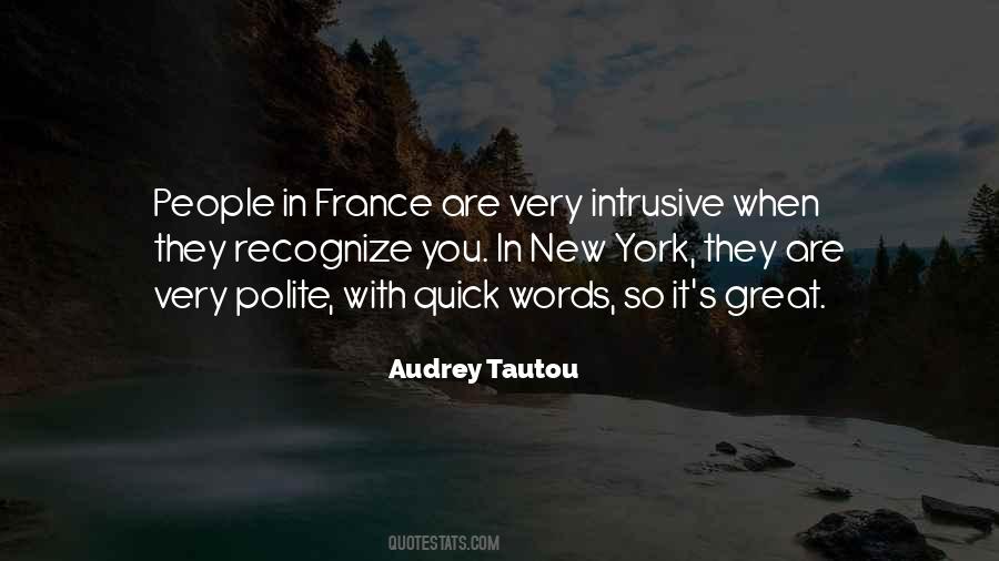 Quotes About Intrusive #733277