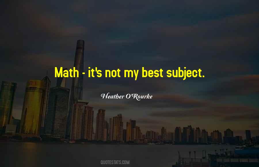 Best Math Quotes #964785