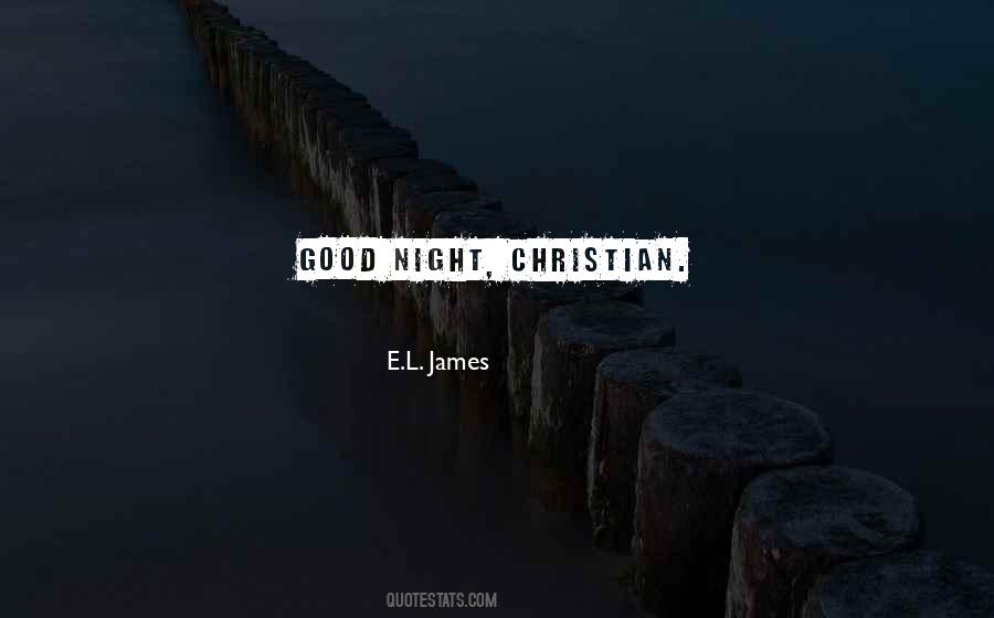 Good Night Christian Quotes #897042