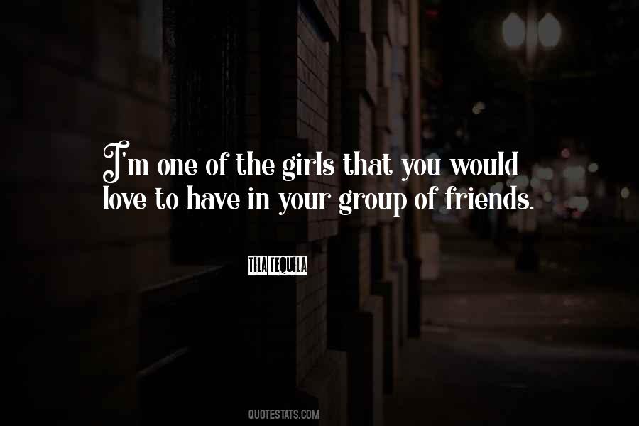 Friends I Love You Quotes #1127599