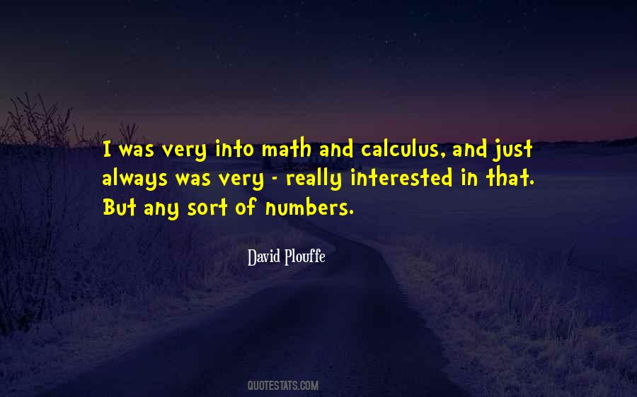 Quotes About Math And Numbers #864729