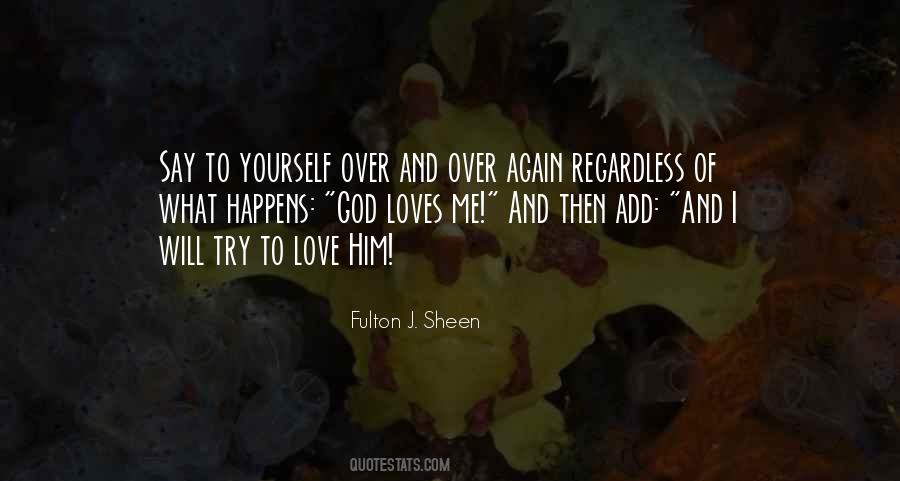 Fulton J Sheen Love Quotes #1289565