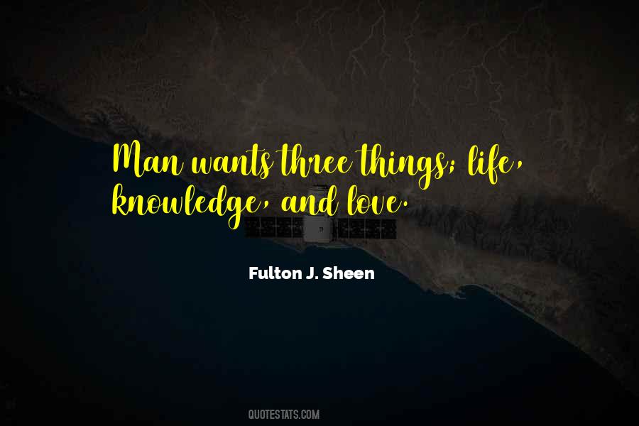 Fulton J Sheen Love Quotes #1464138