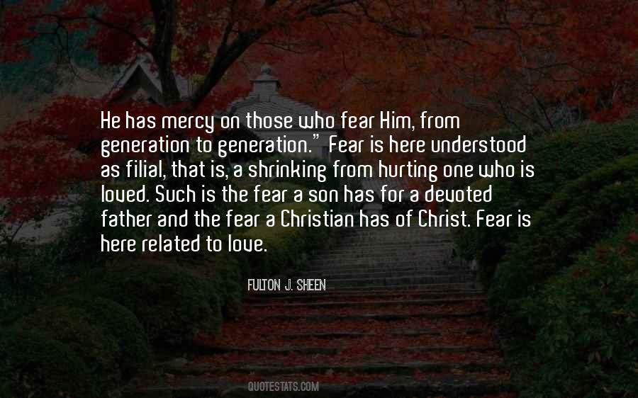 Fulton J Sheen Love Quotes #1829133