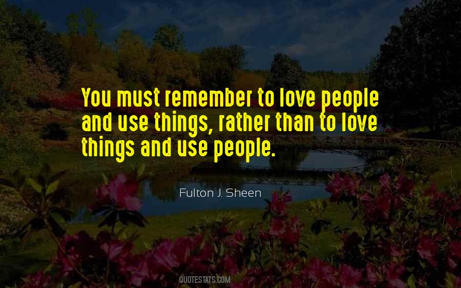 Fulton J Sheen Love Quotes #187518