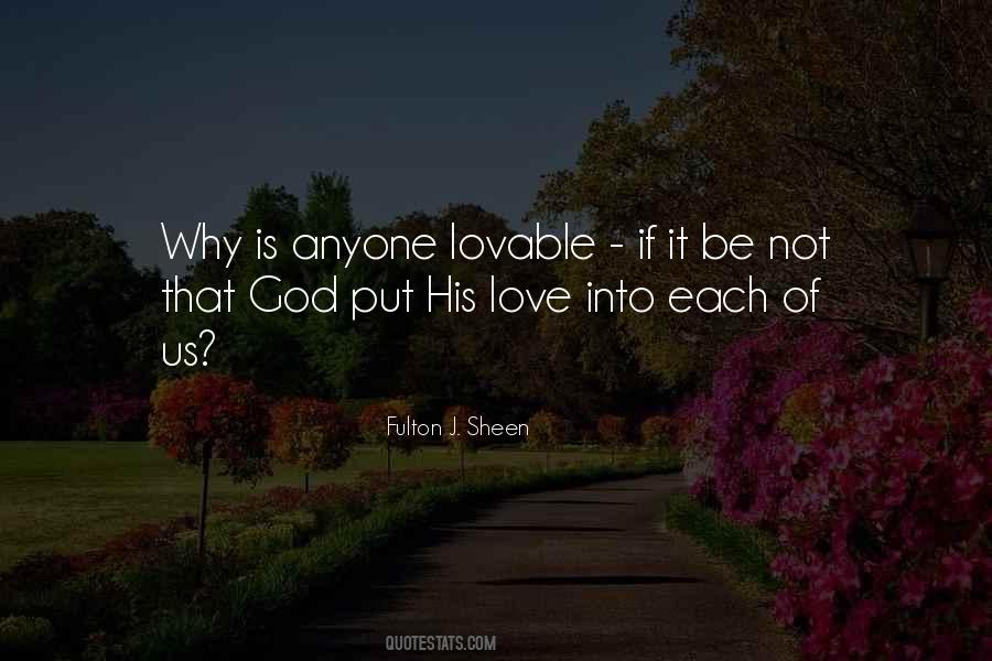 Fulton J Sheen Love Quotes #305849