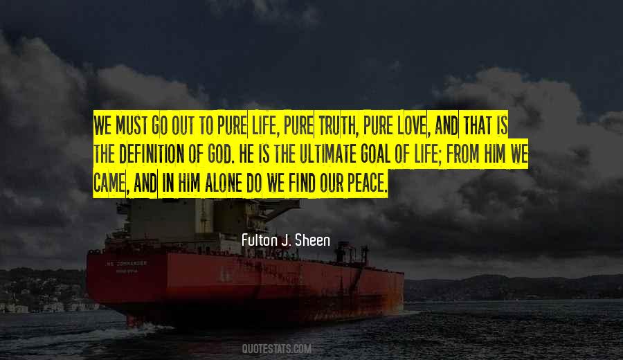 Fulton J Sheen Love Quotes #388958