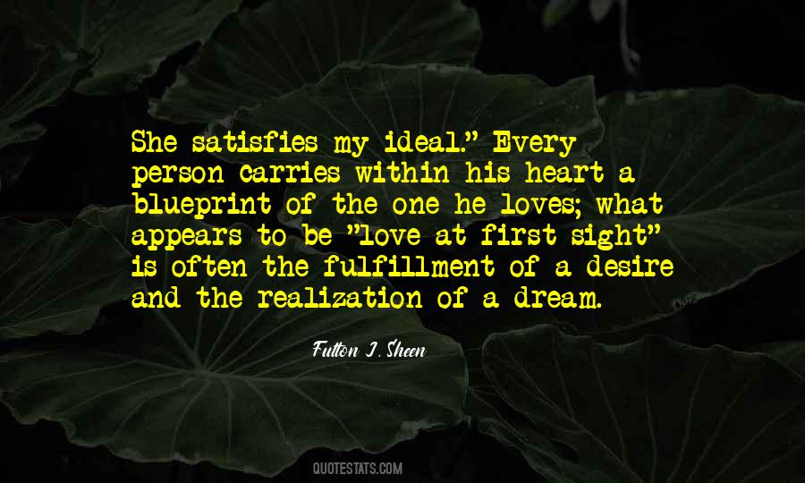 Fulton J Sheen Love Quotes #632766