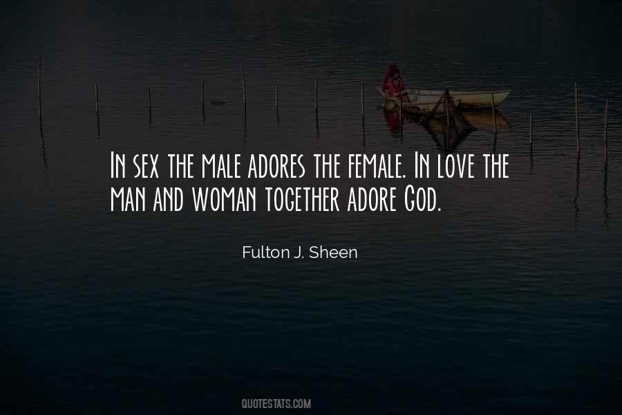 Fulton J Sheen Love Quotes #828949