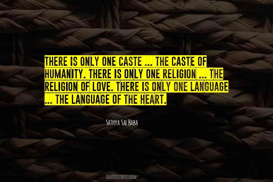 Caste Vs Love Quotes #350966