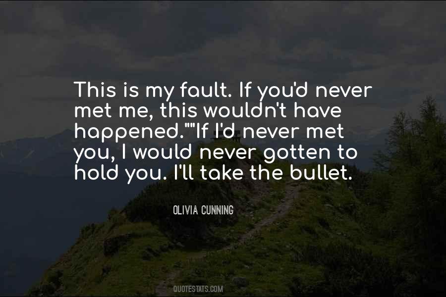 I Would Take A Bullet Quotes #956342