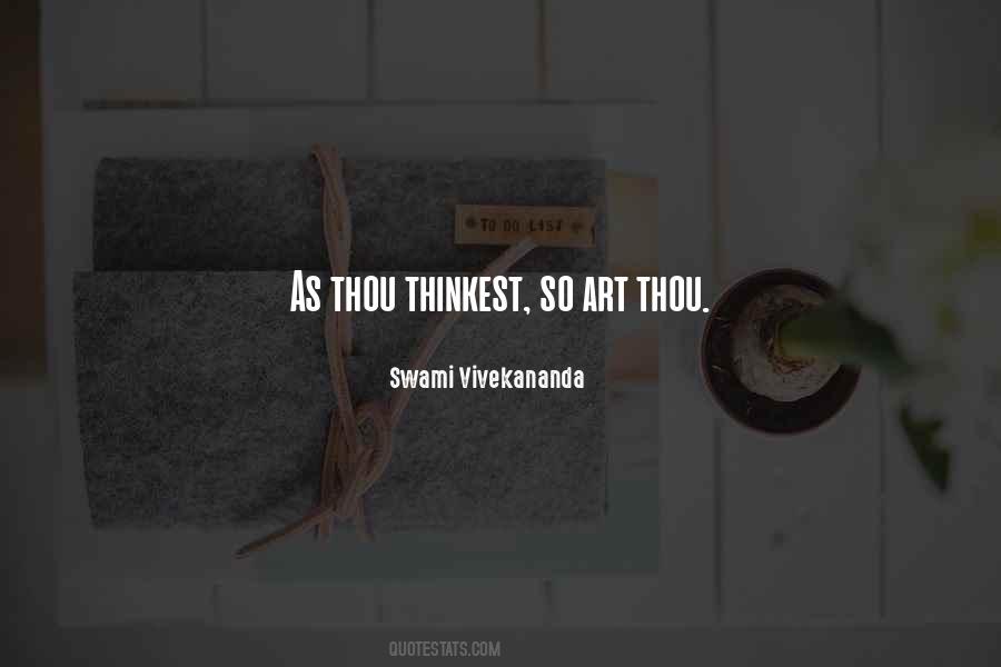 Art Thou Quotes #983055