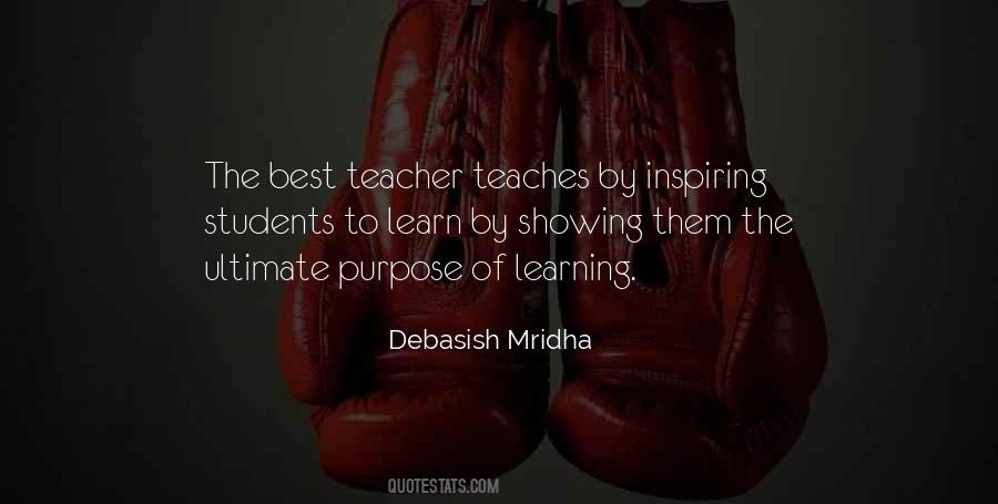 Inspiring Teacher Quotes #62537