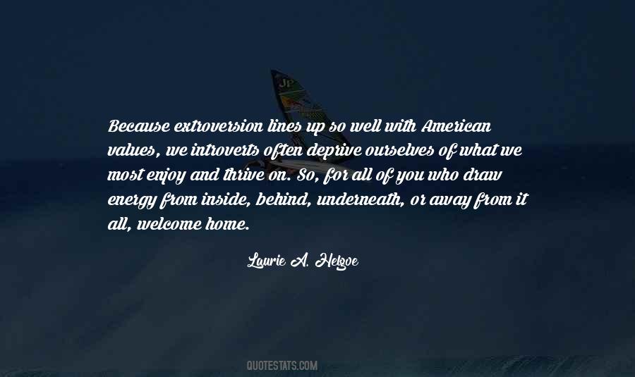 Quotes About Introversion And Extroversion #1441053