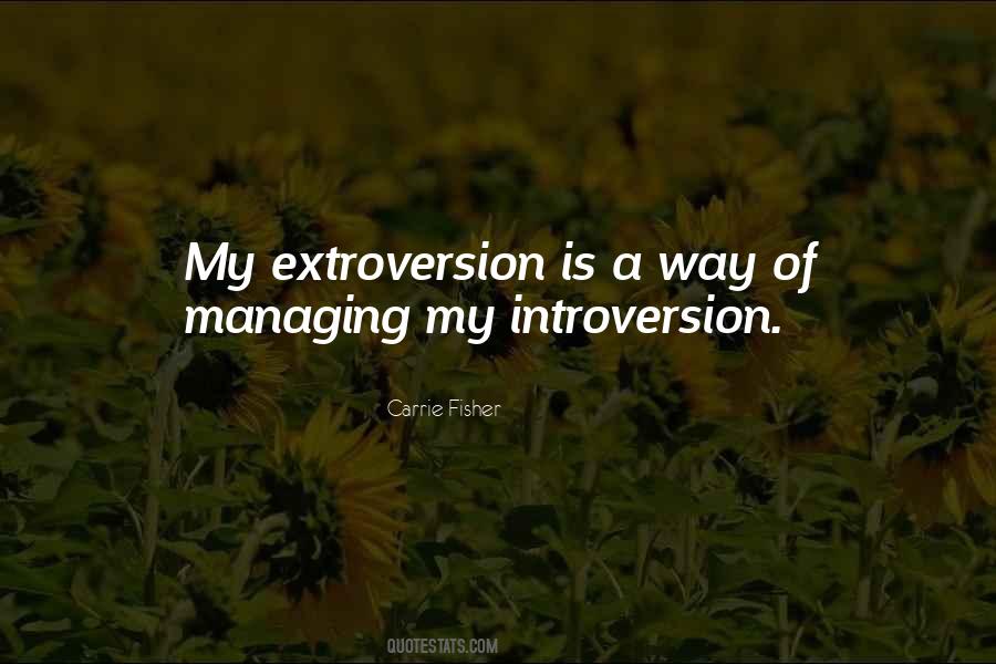 Quotes About Introversion And Extroversion #730243
