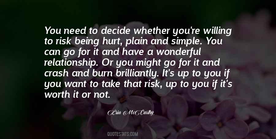 Self Worth In A Relationship Quotes #527796