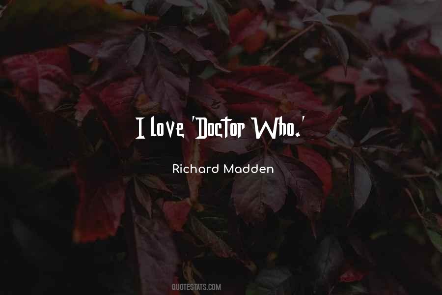 Doctor Who Love Quotes #1299755